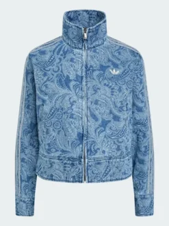 Adidas Liberty London Firebird Denim Tracktop Jacket