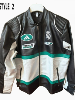 Adidas-Liverpool-2027-Black-and-White-with-Mint-Green-Stripes-Racing-Jacket