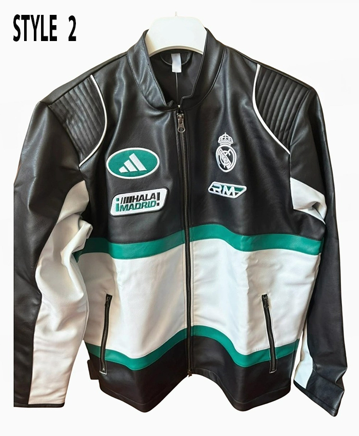 Adidas-Liverpool-2027-Black-and-White-with-Mint-Green-Stripes-Racing-Jacket