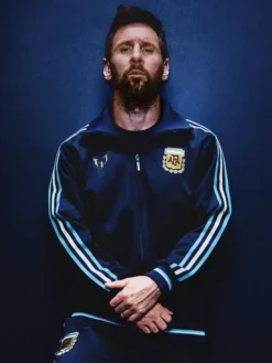 Adidas Messi Farewell Navy Blue Track Jacket