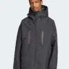 Adidas Myshelter Rain RDY Black Jacket for Mens