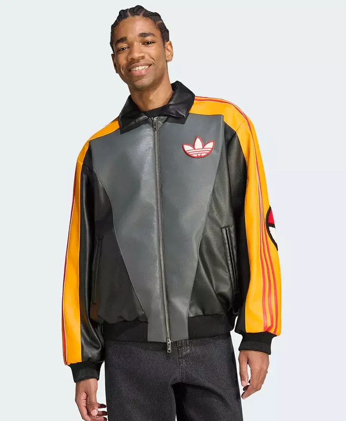 Adidas Pokémon 8 Ball Bomber Jacket Front view