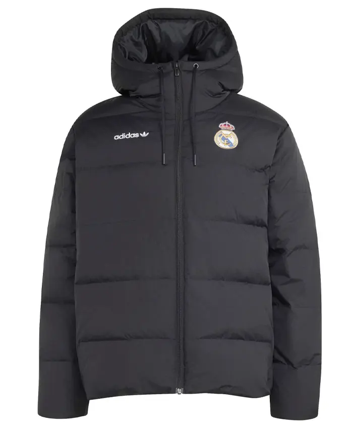Adidas Real Madrid EQT Black Puffer Jacket