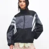 Adidas Santiago Black Track Top Jacket Womens