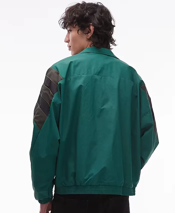 Adidas Santiago Dark Green Track Top Back