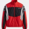 Adidas Santiago Full Zip Up Track Top Red Jacket