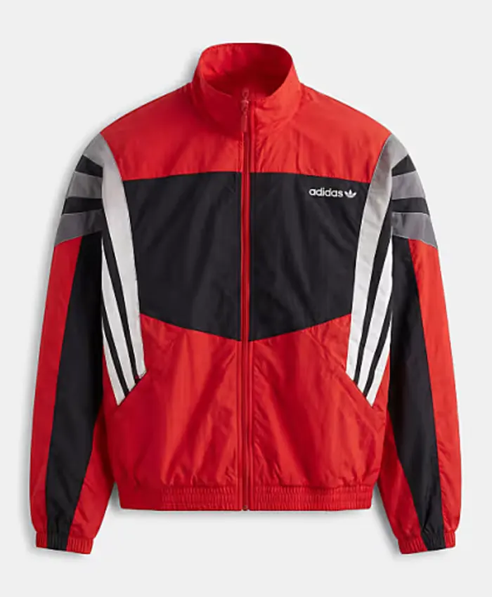 Adidas Santiago Full Zip Up Track Top Red Jacket