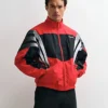 Adidas Santiago Track Top Jacket In Red