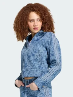 Adidas Womens Liberty London Firebird Denim Tracktop mujer