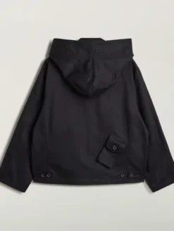 Adidas Y-3 Twill Hooded Blouson Jacket Back