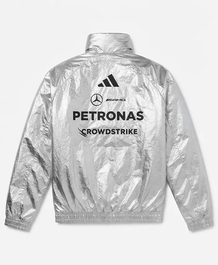 Adidas x Mercedes Amg Petronas Formula 1 Team Silver Jacket