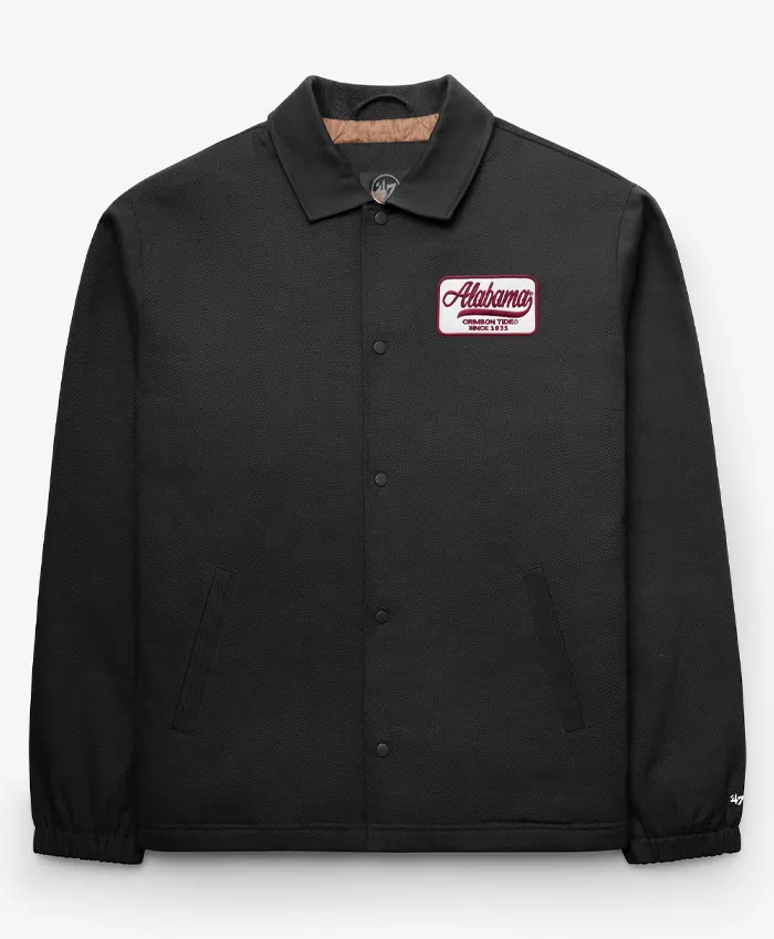 Alabama Crimson Tide 47 Retread Coaches Full Snap Varsity Jacket