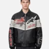 Alpinestars RSRV Bomber Varsity Leather Jacket