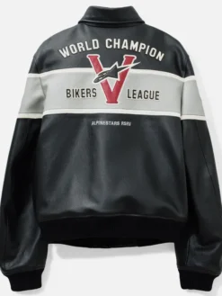 Alpinestars RSRV Leather Jacket Back