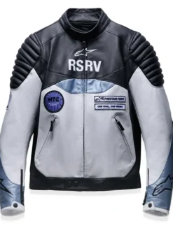 Alpinestars Rsrv Threadline Leather Bomber Jacket