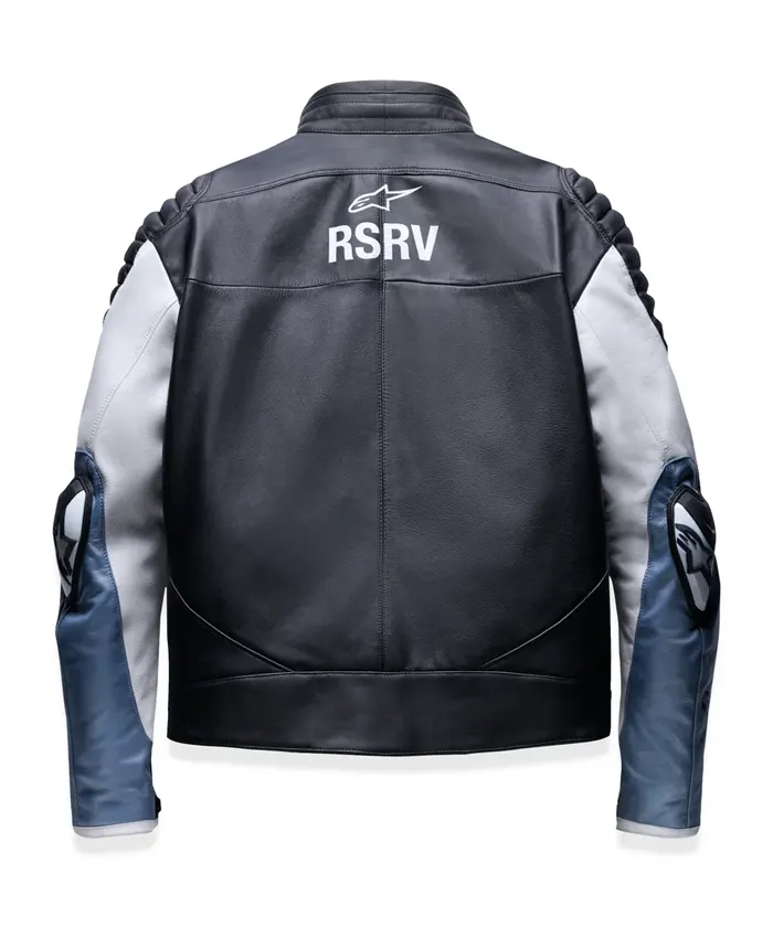 Alpinestars Rsrv Threadline Leather Jacket Back