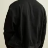American Eagle x Lamine Yamal Black Cropped Cotton Workwear Jacket back view