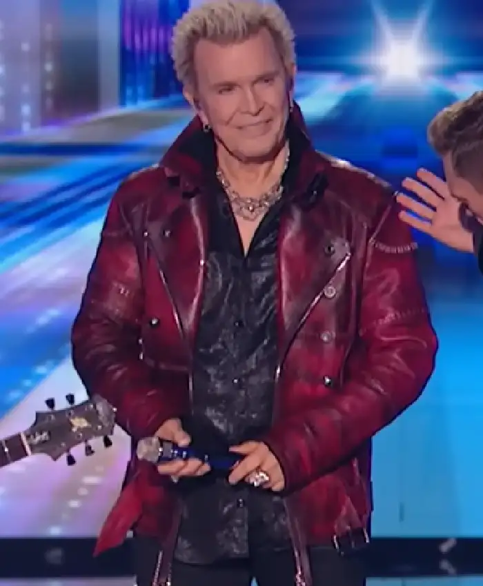 American-Idol-2026-Billy-Idol-Red-Leather-Jacket