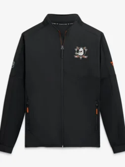 Anaheim Ducks Authentic Pro Rink Black Fleece Zip Jacket