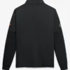 Anaheim Ducks Authentic Pro Rink Black Fleece Zip Up Jacket Back