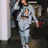 Angel Reese Reebok Grey Tracksuit