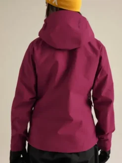 Arcteryx-Sperro-SV-Burgundy-Full-Zip-Hooded-Jacket-On-Sale