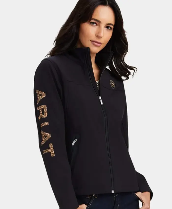 Ariat-Cheetah-Black-Jacket
