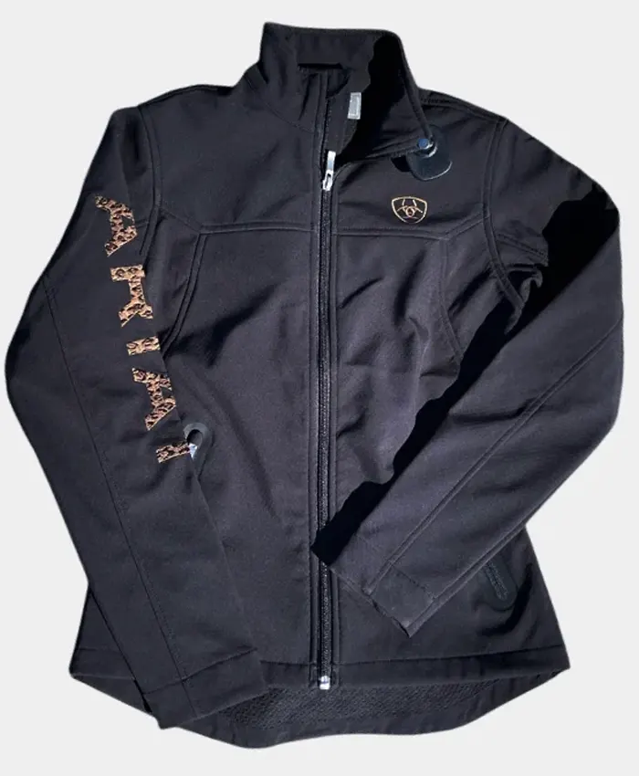 Ariat-Softshell-Cheetah-Black-Full-Zip-Jacket-Sale