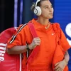 Aryna Sabalenka US Open 2026 Orange Nike Jacket