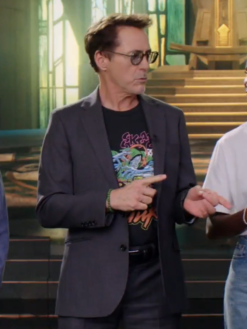 Avengers Doomsday Promo Robert Downey Jr Blazer