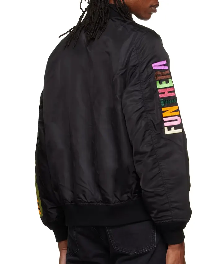BAPE Tiger Shark Bomber Jacket Back