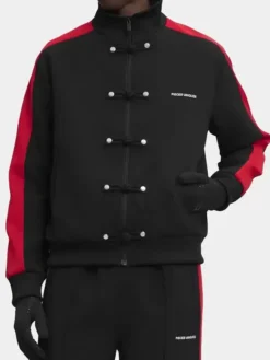 BLACK Pieces Uniques Ma Gua Track Jacket For Men