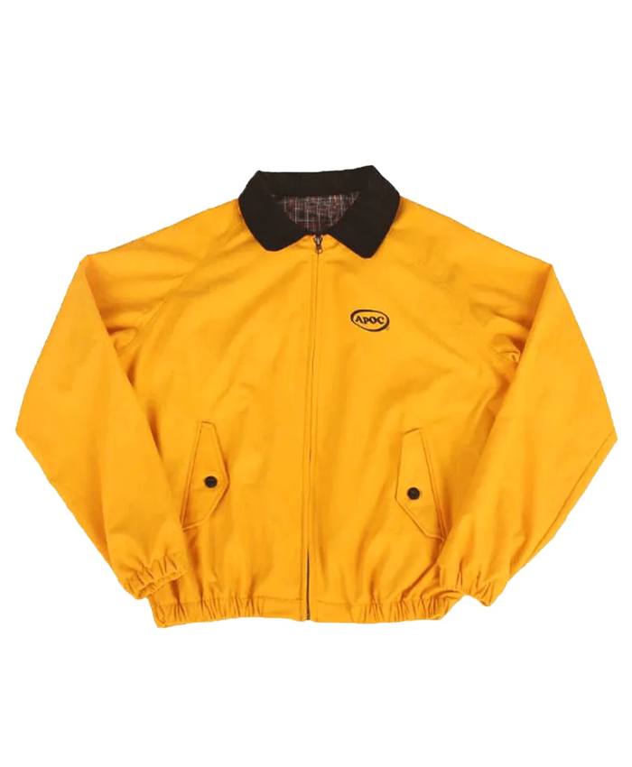 BTS Jungkook's Euphoria Apoc Yellow Bomber Jacket For Sale