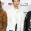 BTS Kim Namjoon RM Las Vegas iHeartRadio Music Festival 2026 White Cotton Jacket front view