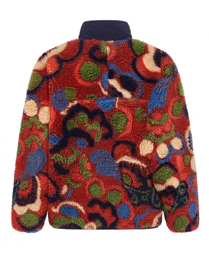 Bailey-Poching-North-Of-North-S02-Red-Fleece-Jacket-Sale