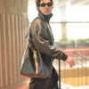 Belmont Cameli Paris-Charles De Gaulle Airport Leather Jacket