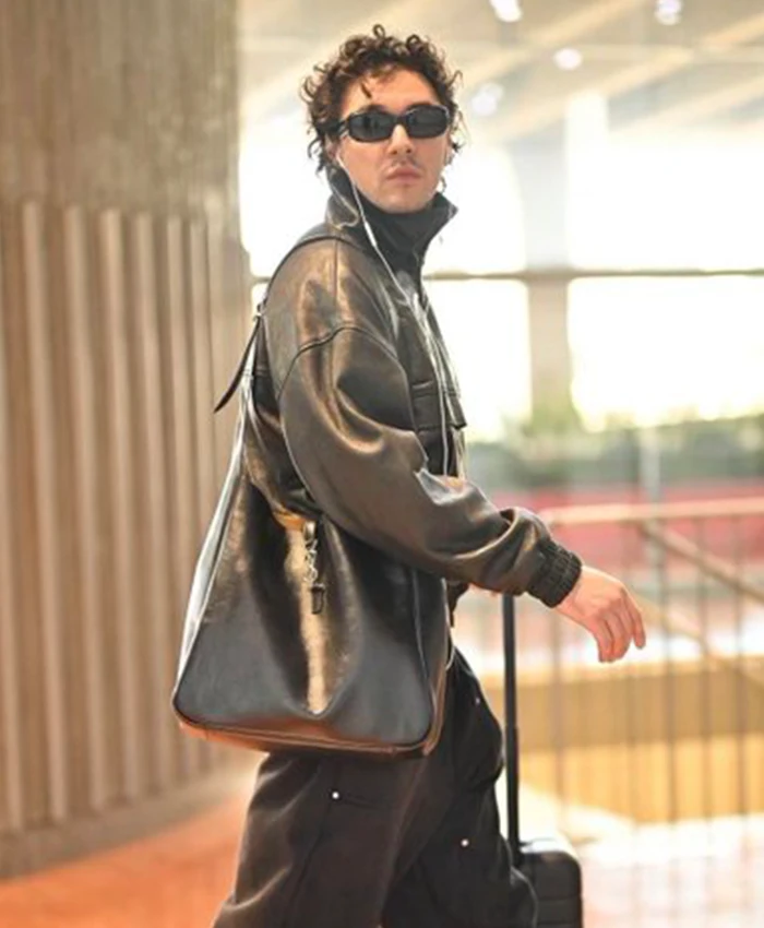 Belmont Cameli Paris-Charles De Gaulle Airport Leather Jacket