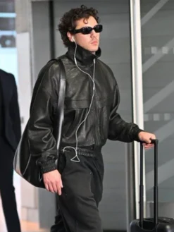 Belmont-Cameli-Paris-Fashion-Week-2026-Black-Leather-Jacket