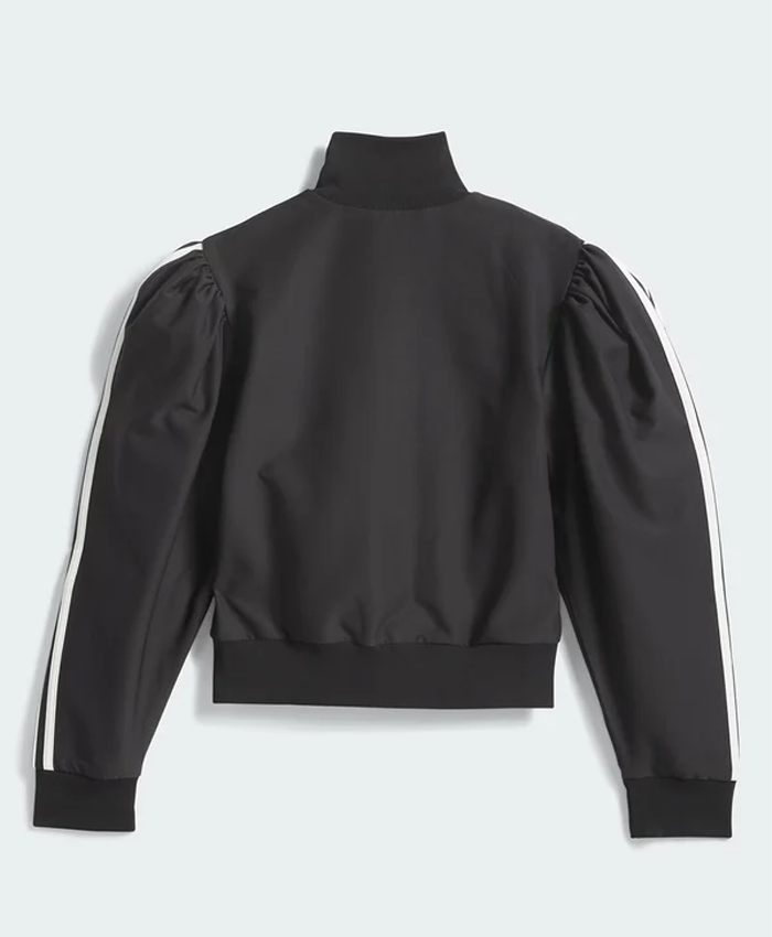 Black Adidas x Willy Chavarria Princess Blouse Track Jacket Back