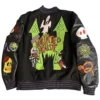 Black Beetlejuice Embroidery Jacket