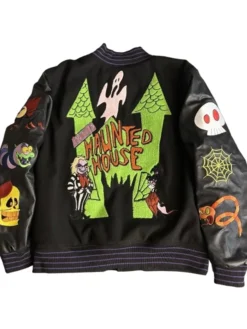 Black Beetlejuice Embroidery Jacket