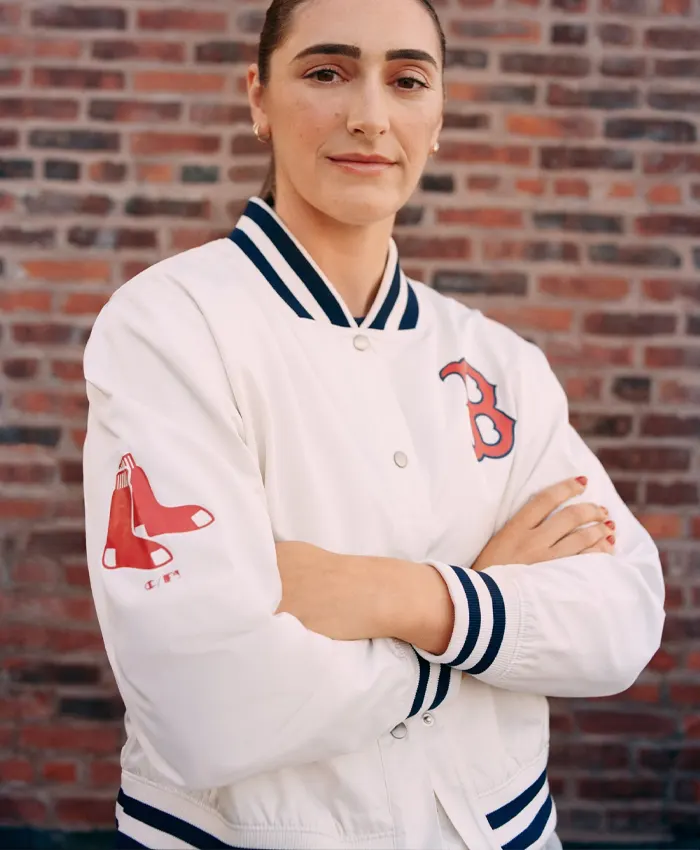 Boston Red Sox Champion Bomber Jacket For Women