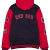 Boston Red Sox Throwback Patch Jacket Back