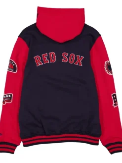 Boston Red Sox Throwback Patch Jacket Back