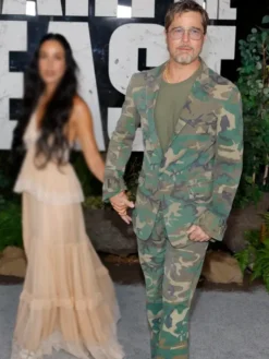 Brad-Pitt-Nashville-Movie-Premiere-Heart-Of-The-Beast-2026-Military-Suit-On-Sale