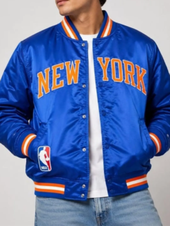 Bruno Mars New York Blue Jacket