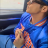 Bruno Mars New York Knicks Blue Varsity Jacket