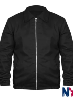 Bryan Cranston TV-Series Breaking Bad Walter White Black Cotton Jacket front view