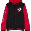 Buffalo Sabres Throwback Patch Letterman Varsity Jacket