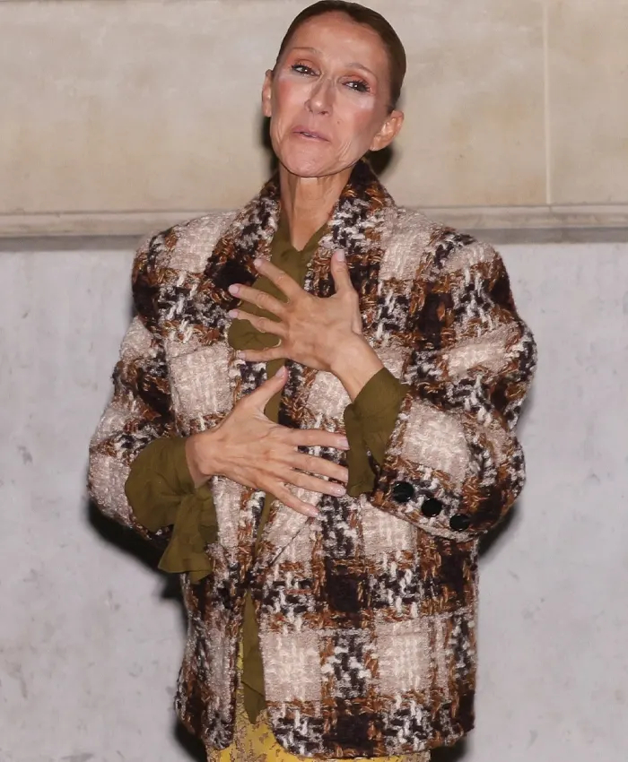 Buy Céline Dion Knitted Tweed Jacket Blazer